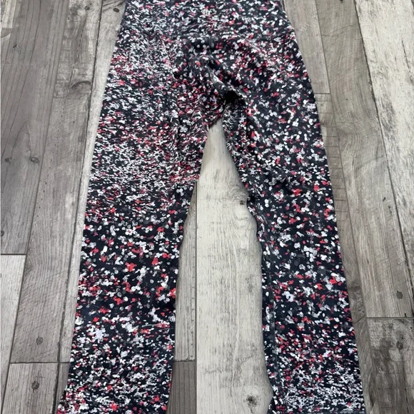 Lululemon Align Crop *21" Water Blossom Multi Leggings Tights Size 4 - Picture 4 of 7